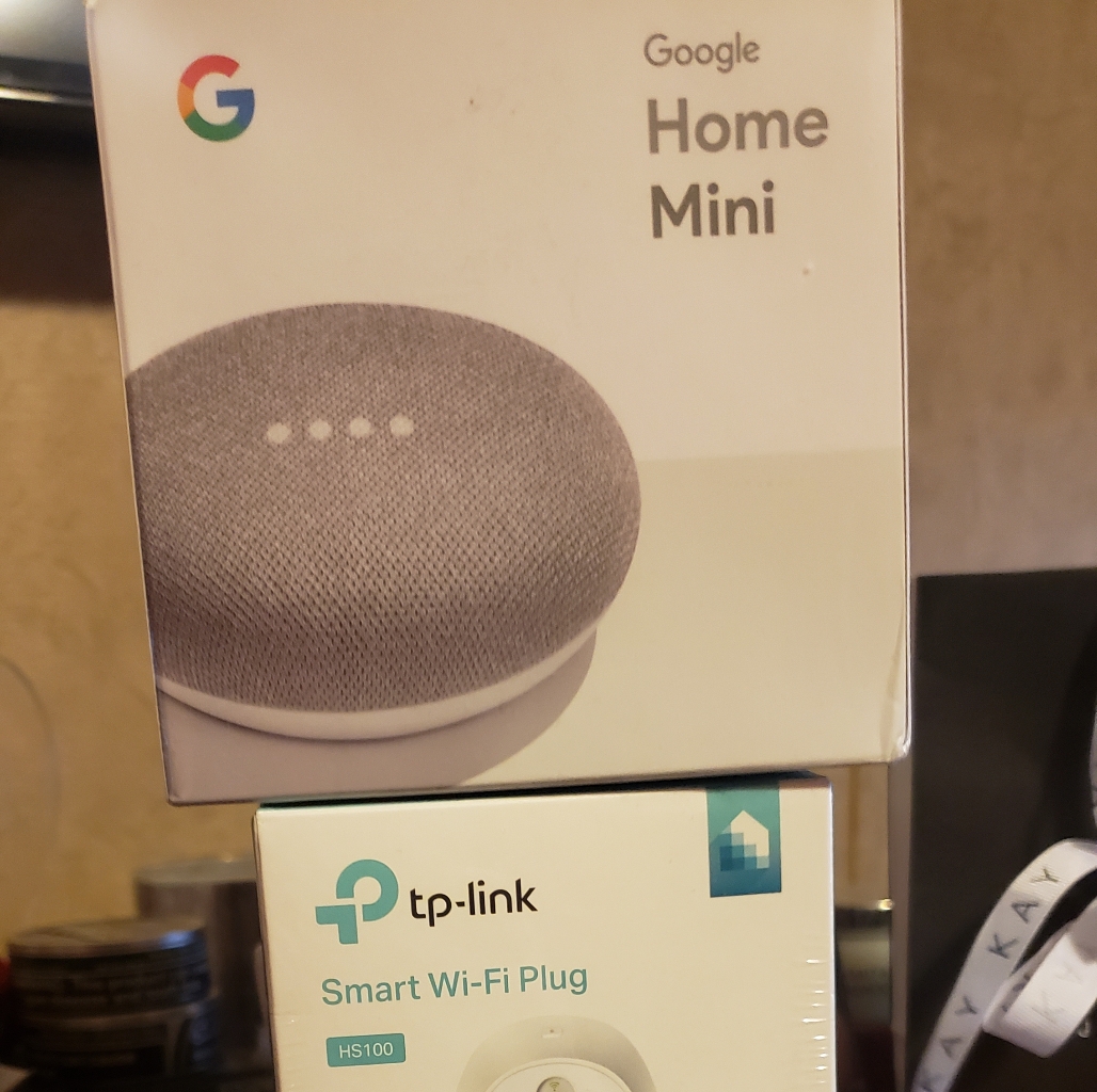 Google Home Mini And Smart Wifi Plug